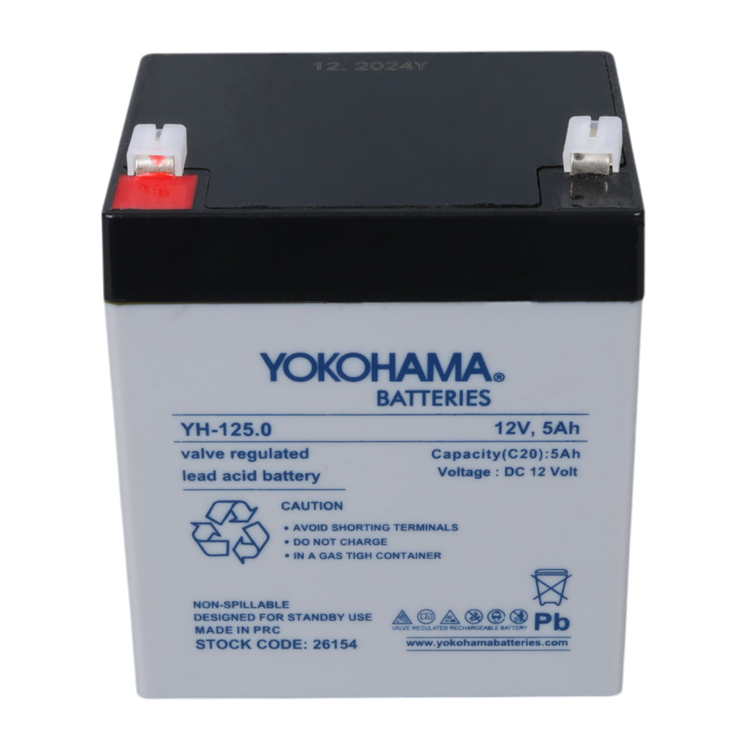 Yokohama Yh-125.0 12 Volt - 5 Amper Akü