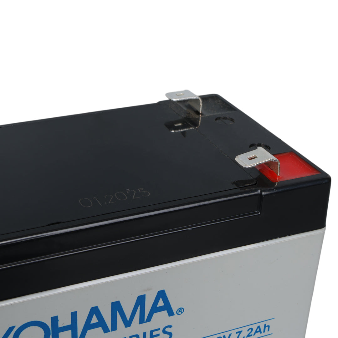 Yokohama Yh-127.2 12 Volt - 7.2 Amper Upsler İçi̇n Kuru Akü