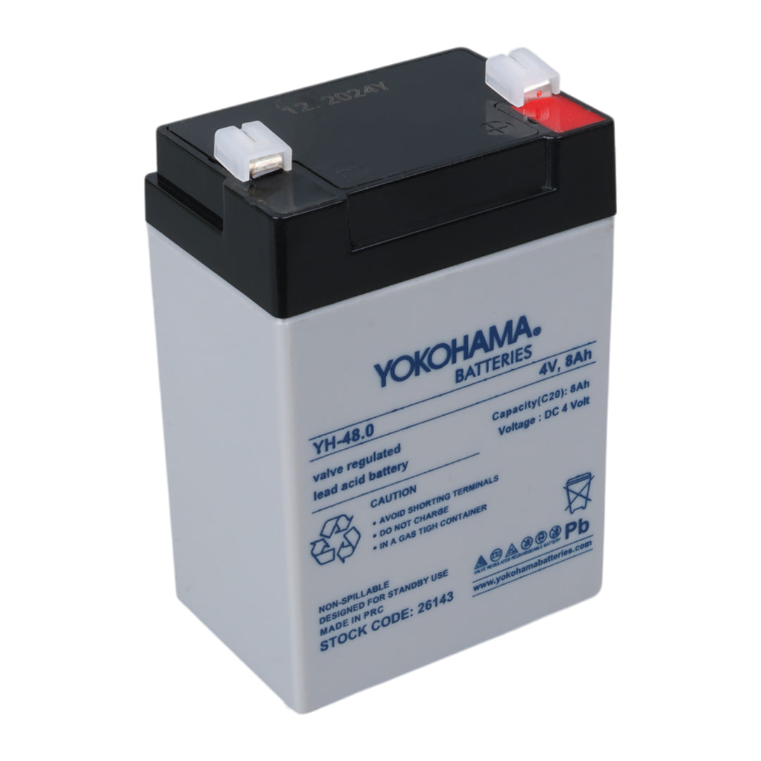 Yokohama Yh-48.0 4 Volt - 8 Amper Kuru Akü