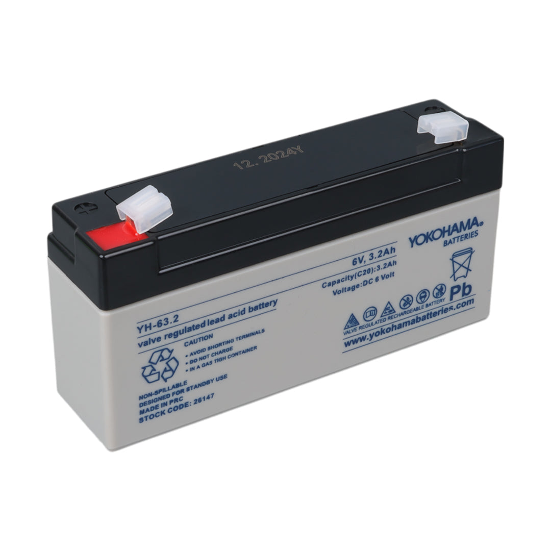 Yokohama Yh-63.2 6 Volt - 3.2 Amper Akü