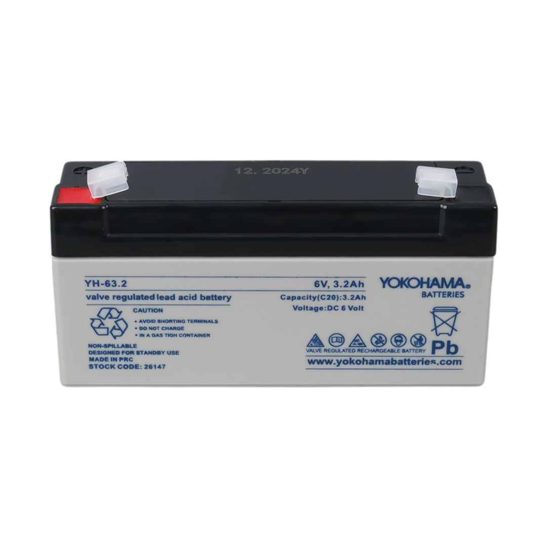 Yokohama Yh-63.2 6 Volt - 3.2 Amper Akü