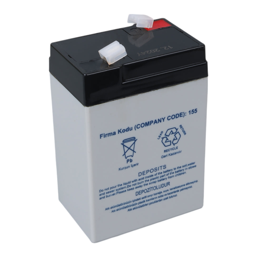 Yokohama Yh-64.0 6 Volt - 4 Amper Işildak Aküsü