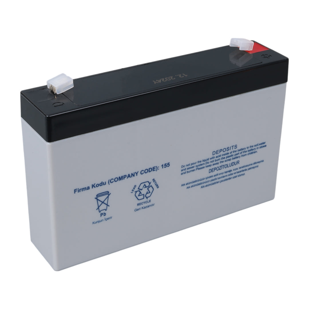 Yokohama Yh-67.0 6 Volt - 7 Amper Kuru Akü