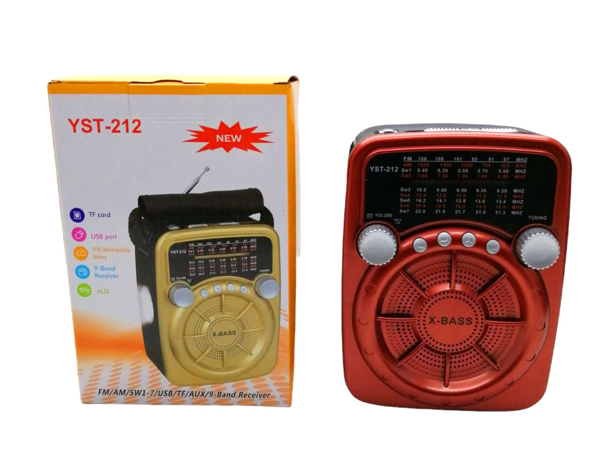 YST-212 SD/USB/FM NOSTALJİ BLUETOOTH SPEAKER PL-4151 (4620)