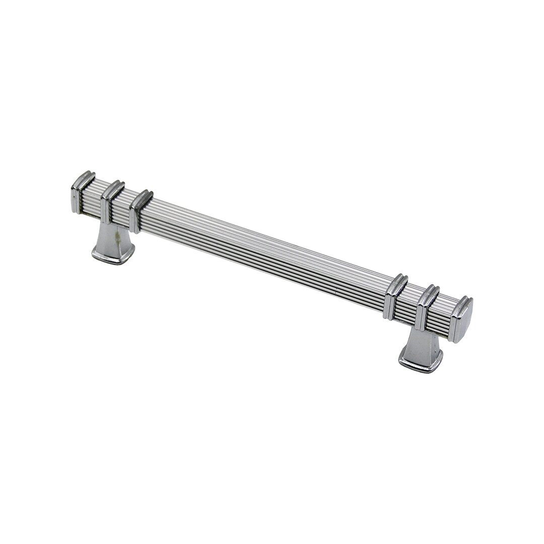 Yüzük Krom - Kulp Krom   Kare  çekmece Kulp 12.8cm