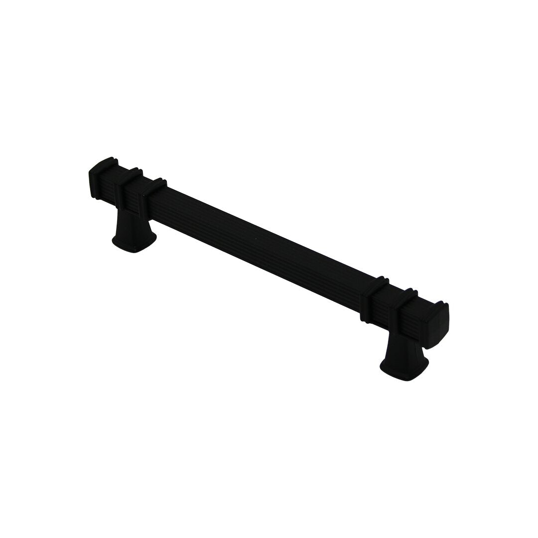 Yüzük Si̇yah - Kulp Si̇yah   Kare  çekmece Kulp 12.8cm