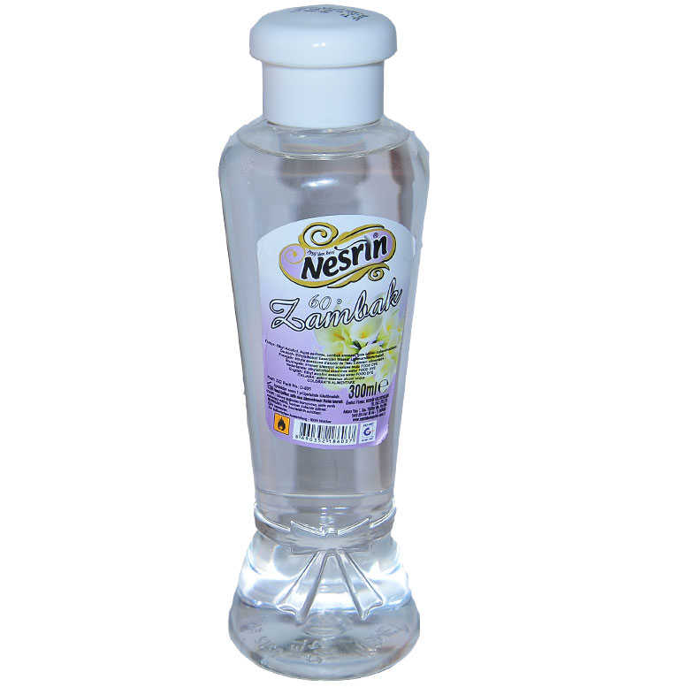 Zambak Kolonyası 60 Derece Pet Şişe Beyaz 300 ML