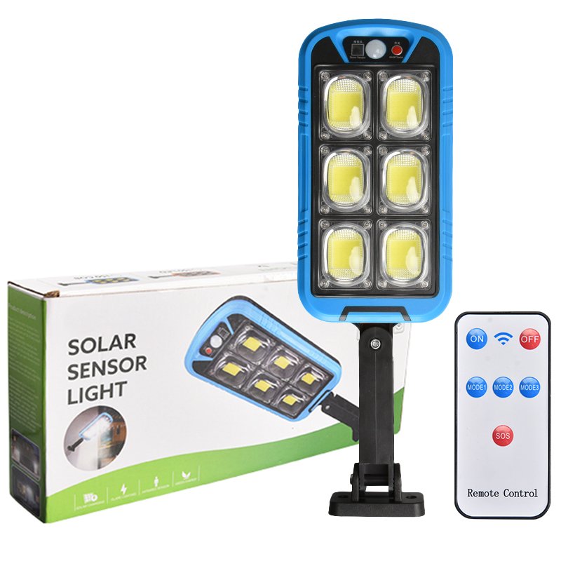 Zb-150b Solar Sensörlü 150 Cob Ledli̇ Solar Lamba