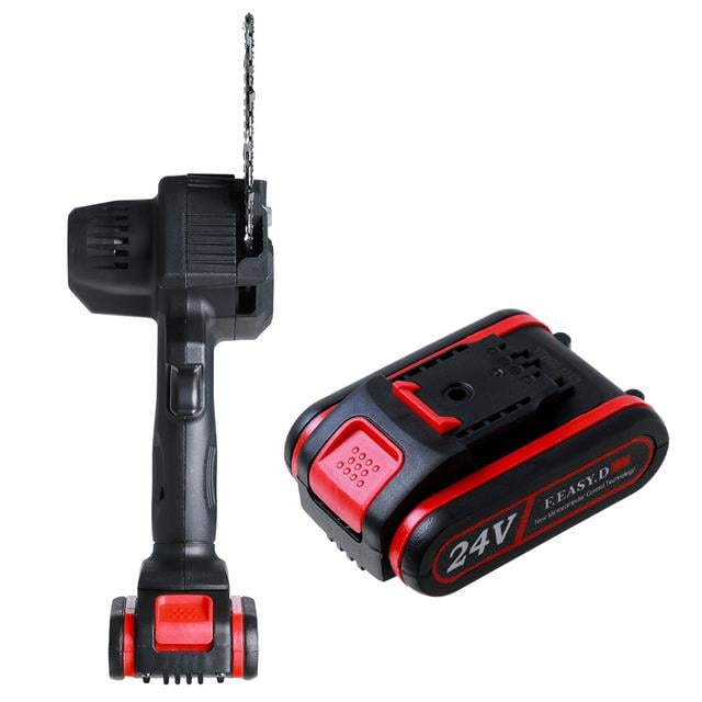 Zincirli Şarjlı Matkap Testere 24 Volt - 550 Watt